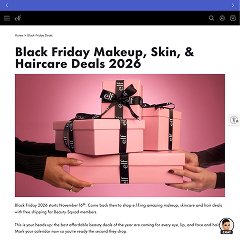 e.l.f.'s Black Friday page